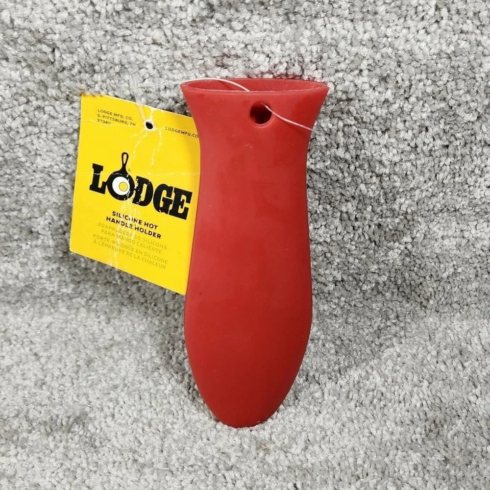 Lodge Silicone‎ Hot Handle Holder Red Heat Resistant ASNHH41